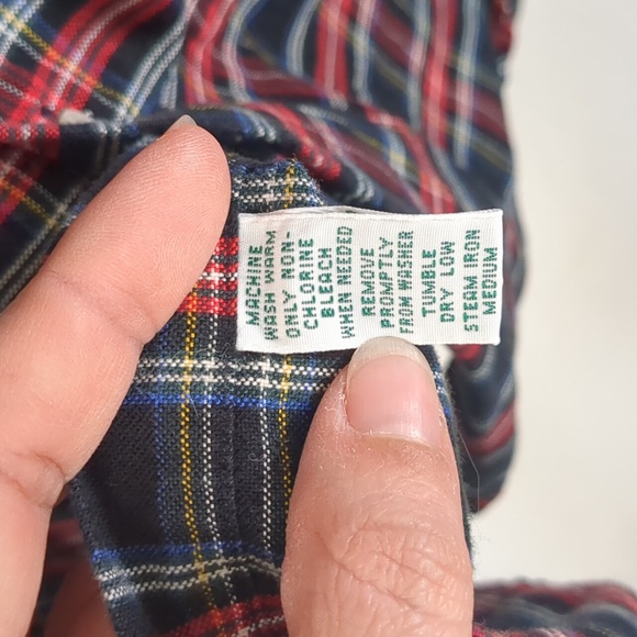 Lauren Ralph Lauren Men's Long Sleeve Button Down Plaid Shirt Crown Logo Medium - Picture 7 of 9